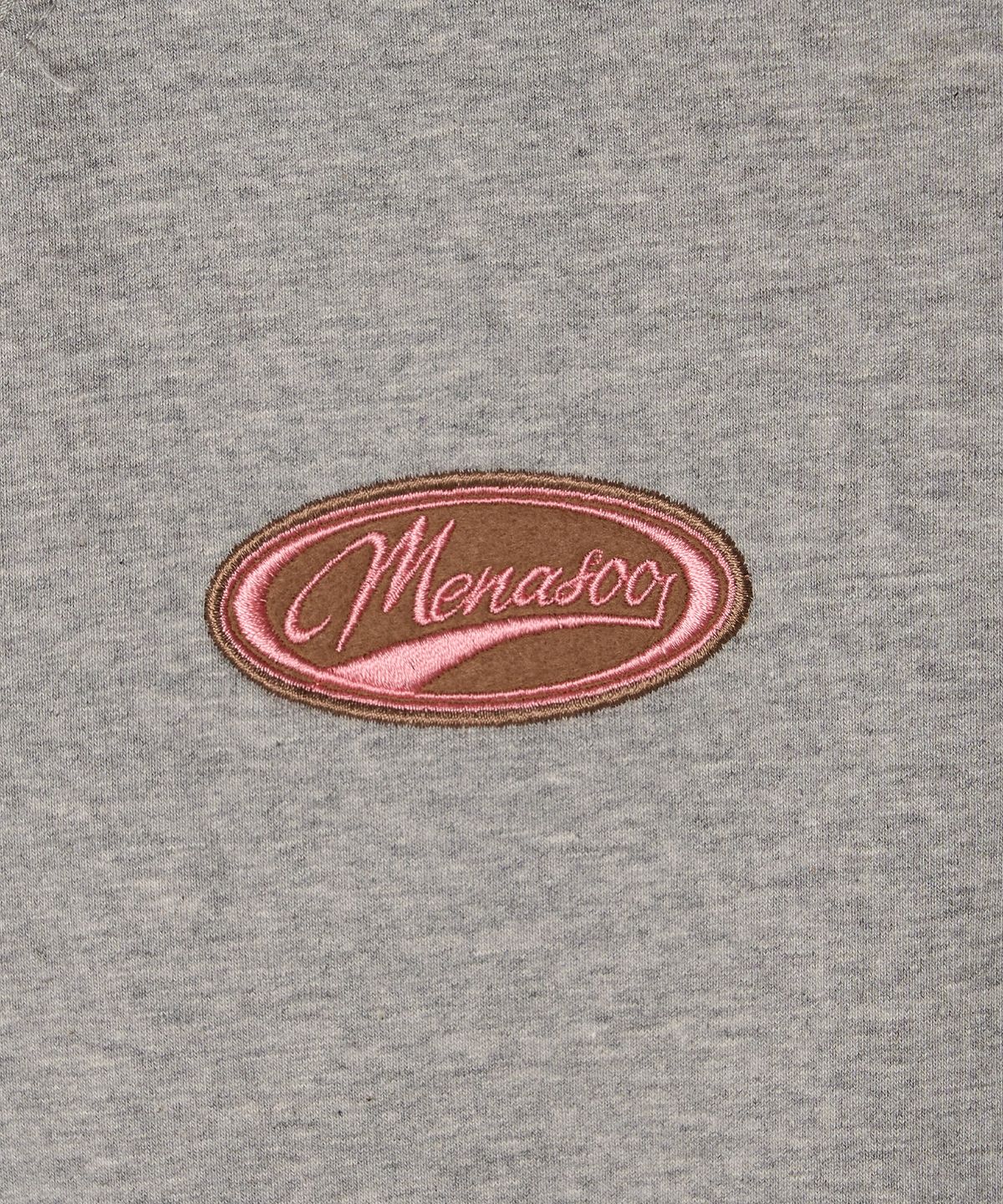 미나수(MENASOO) Henrineck Sweatshirt_Gray