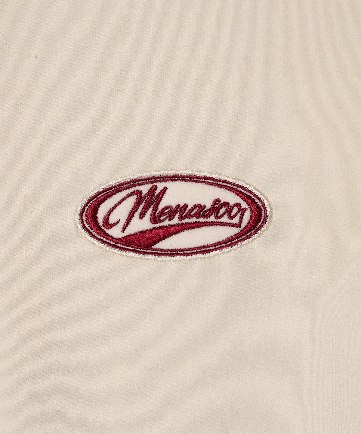 미나수(MENASOO) Henrineck Sweatshirt_Cream