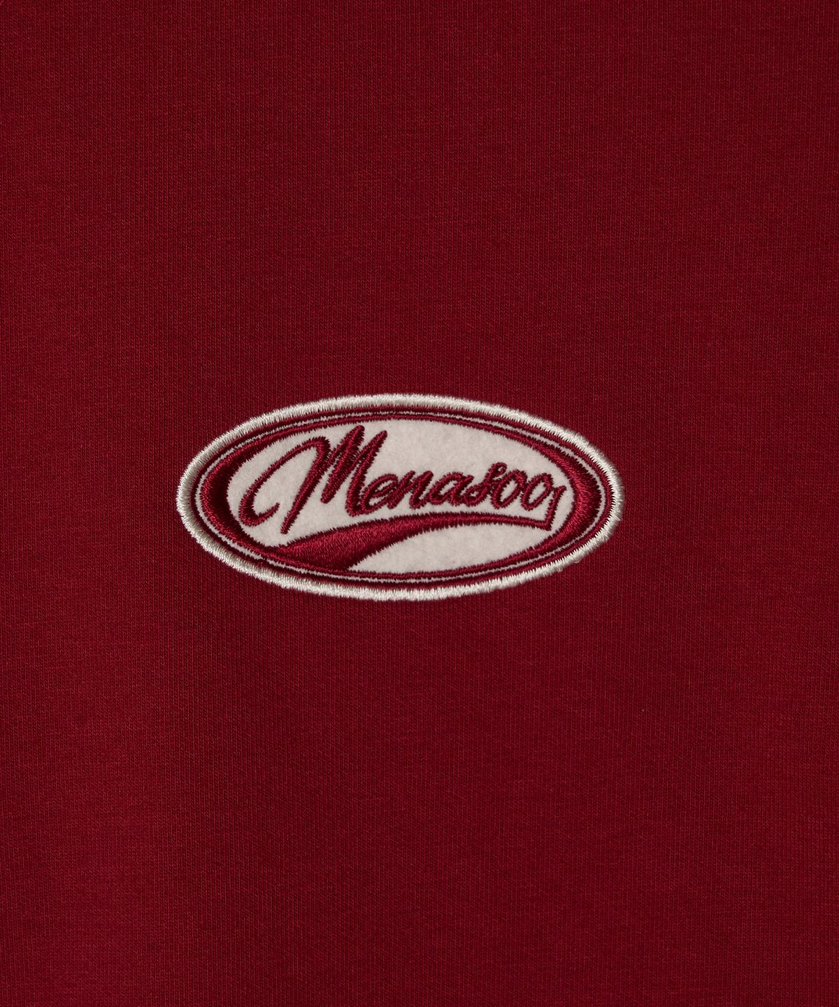 미나수(MENASOO) Henrineck Sweatshirt_Red