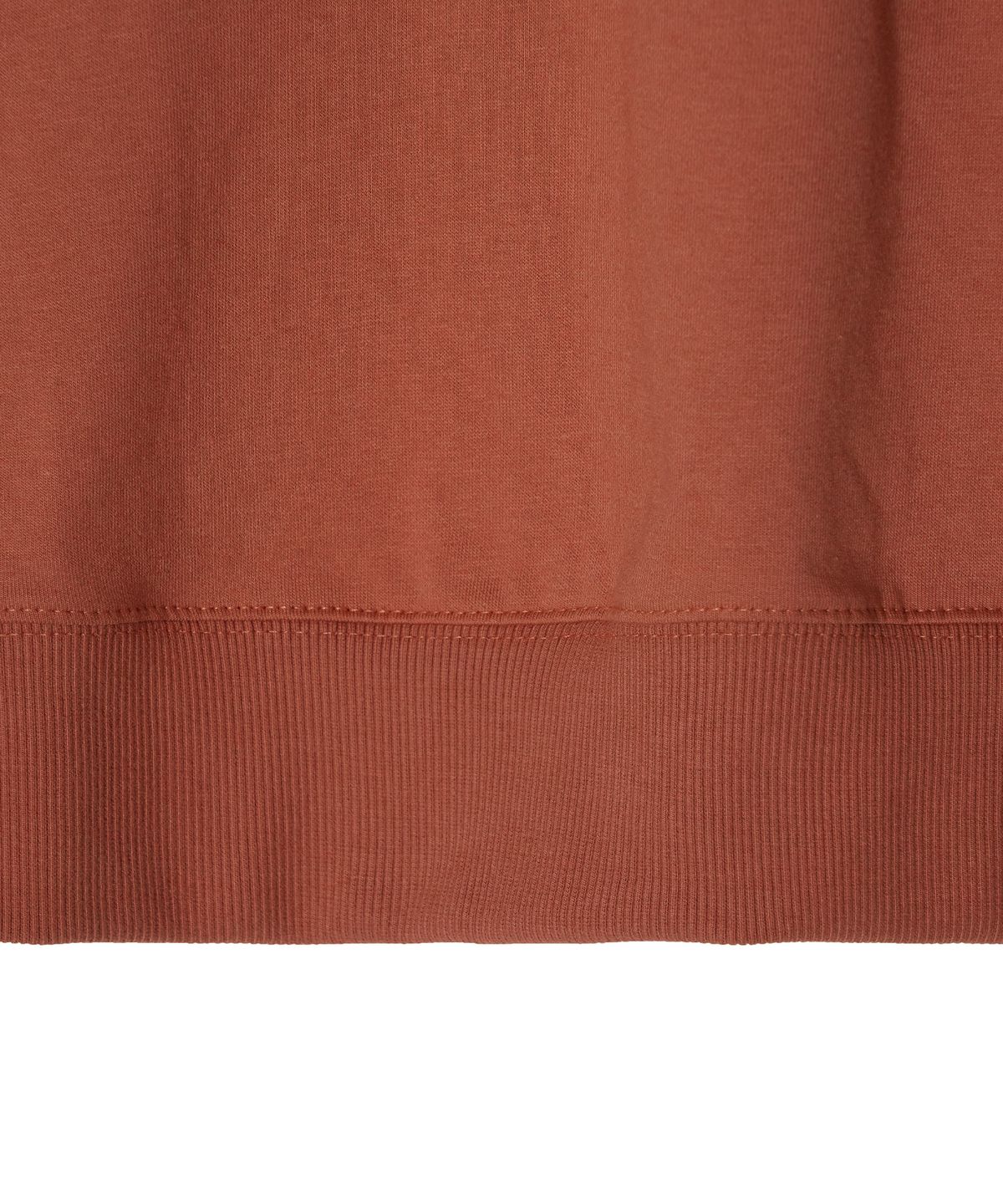 미나수(MENASOO) Henrineck Sweatshirt_Brick