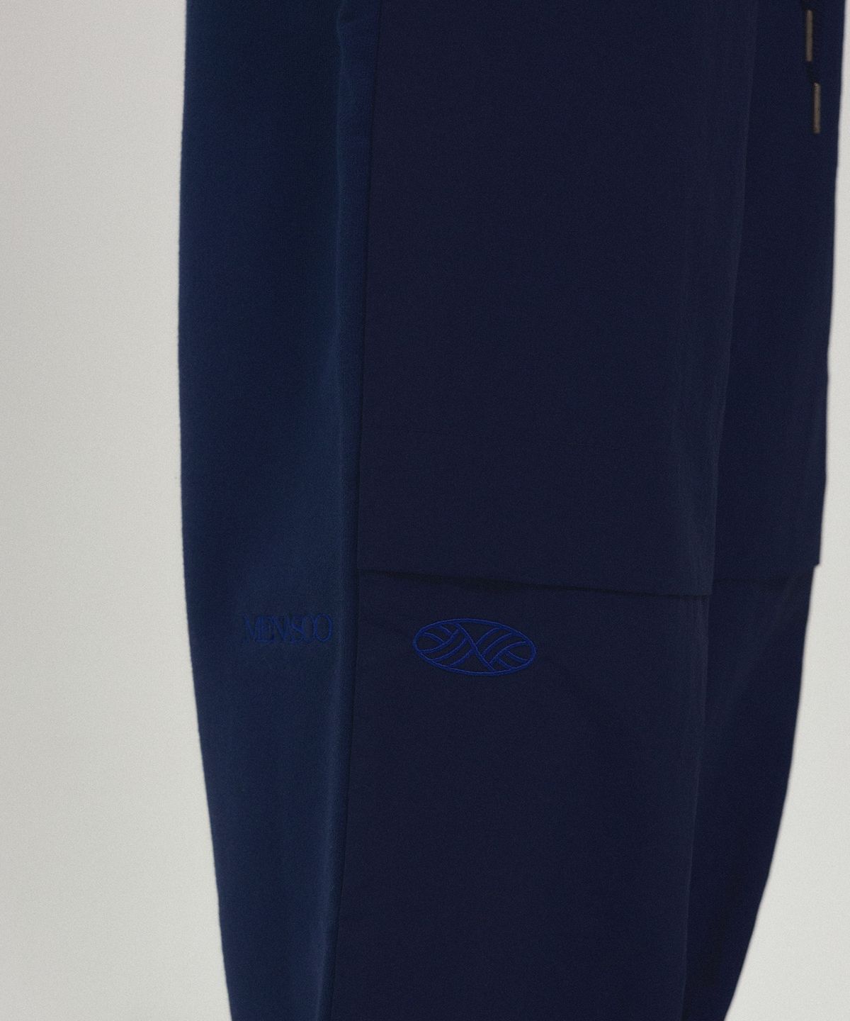 미나수(MENASOO) Back to Back Cotton Wide Pants_Navy