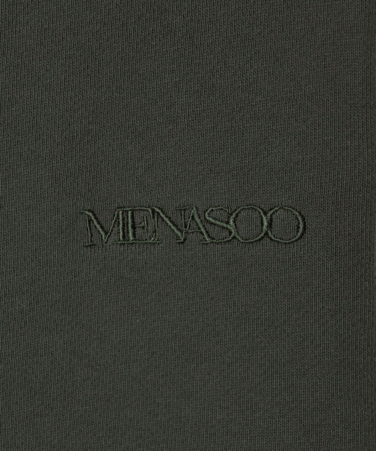 미나수(MENASOO) Back to Back Cotton Wide Pants_Khaki