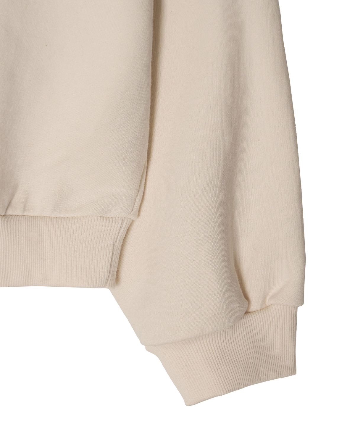 미나수(MENASOO) Heritage Cotton Sweatshirt_Cream