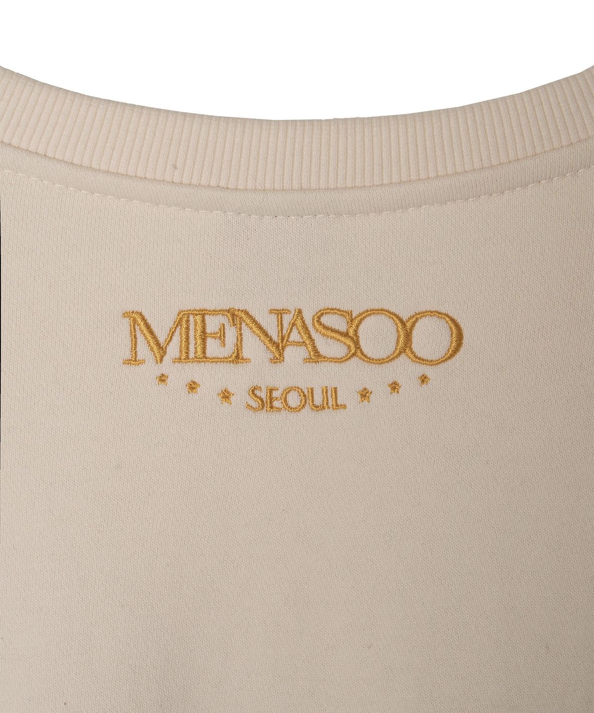 미나수(MENASOO) Heritage Cotton Sweatshirt_Cream