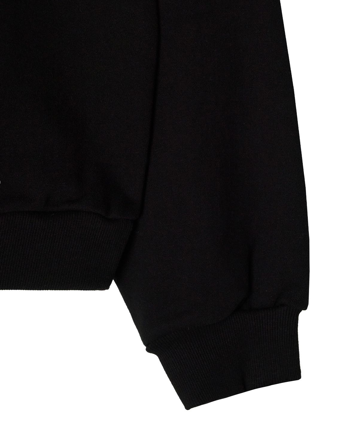 미나수(MENASOO) Heritage Cotton Sweatshirt_Black