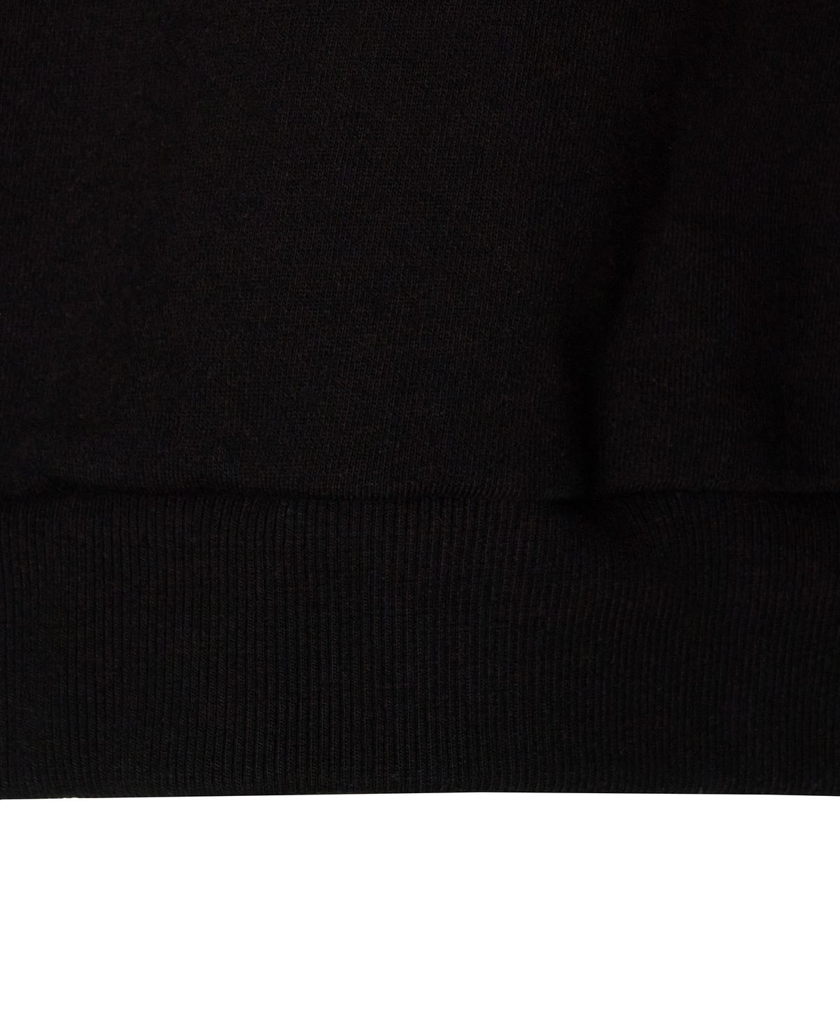 미나수(MENASOO) Heritage Cotton Sweatshirt_Black