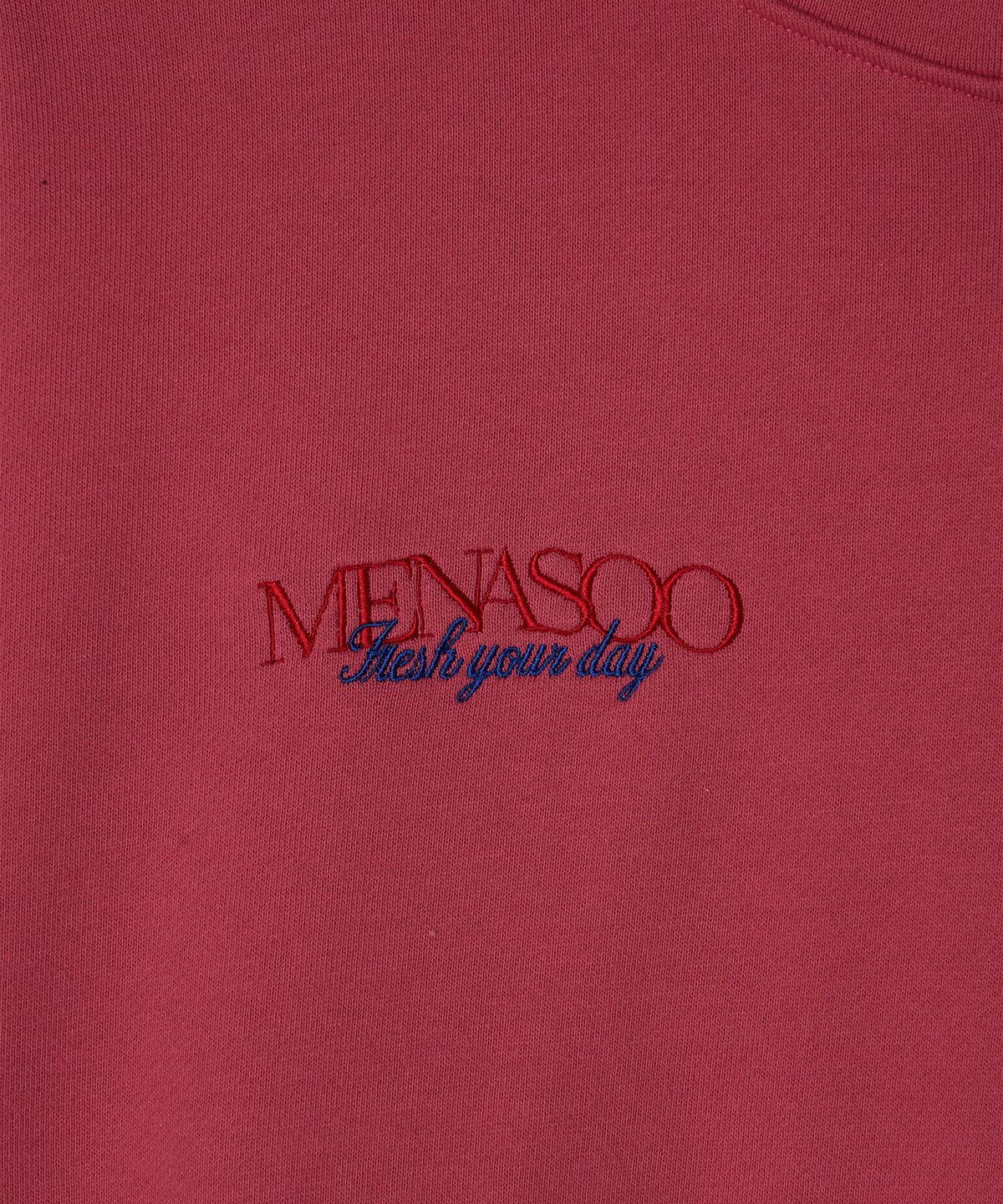 미나수(MENASOO) Menasoo Hearttrack Hoodie_Pink