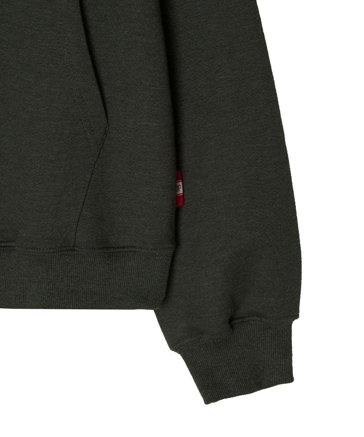 미나수(MENASOO) Menasoo Hearttrack Hoodie_Khaki