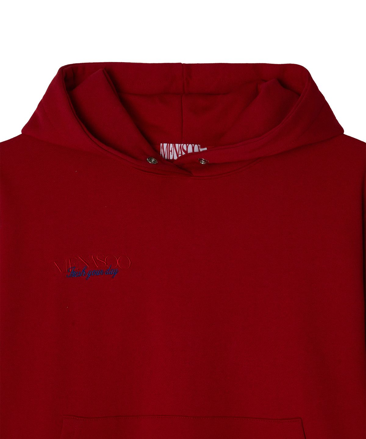 미나수(MENASOO) Menasoo Hearttrack Hoodie_Red