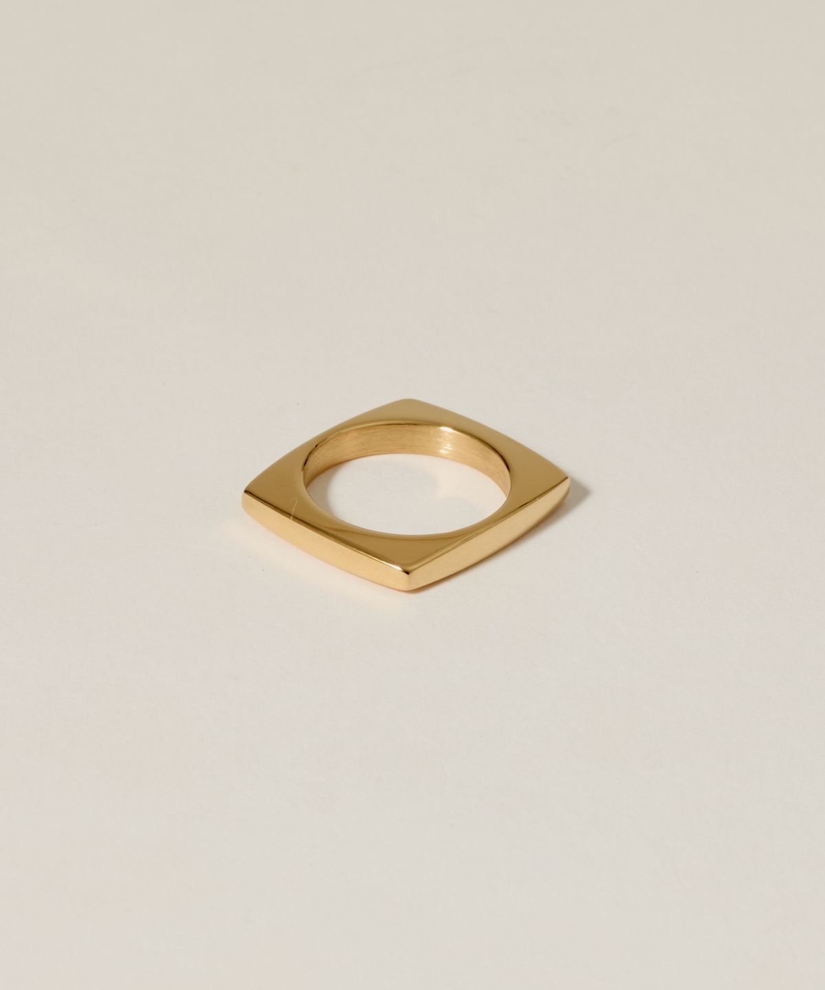 노비스도쿄(NOVICE TOKYO) 스퀘어 반지 Square Ring[Stainless]