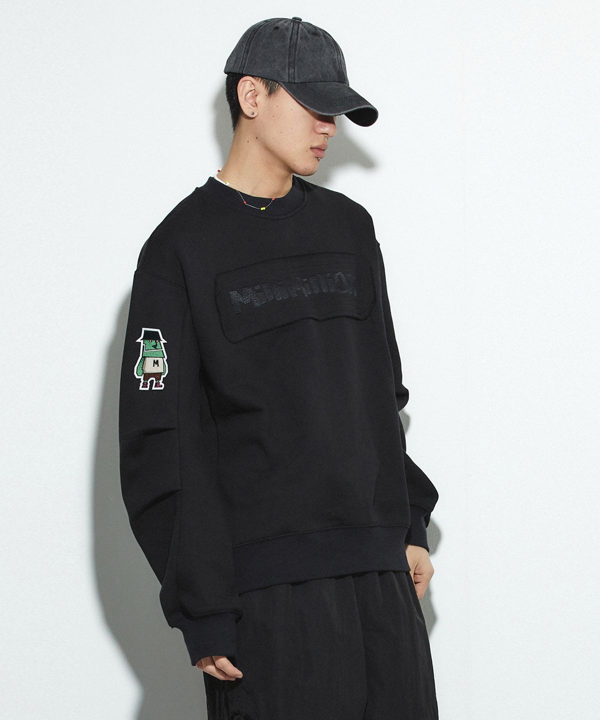 밀리밀리언(MILLIMILLION) COBBLESTONE 20 MTM[M23T20] BLACK