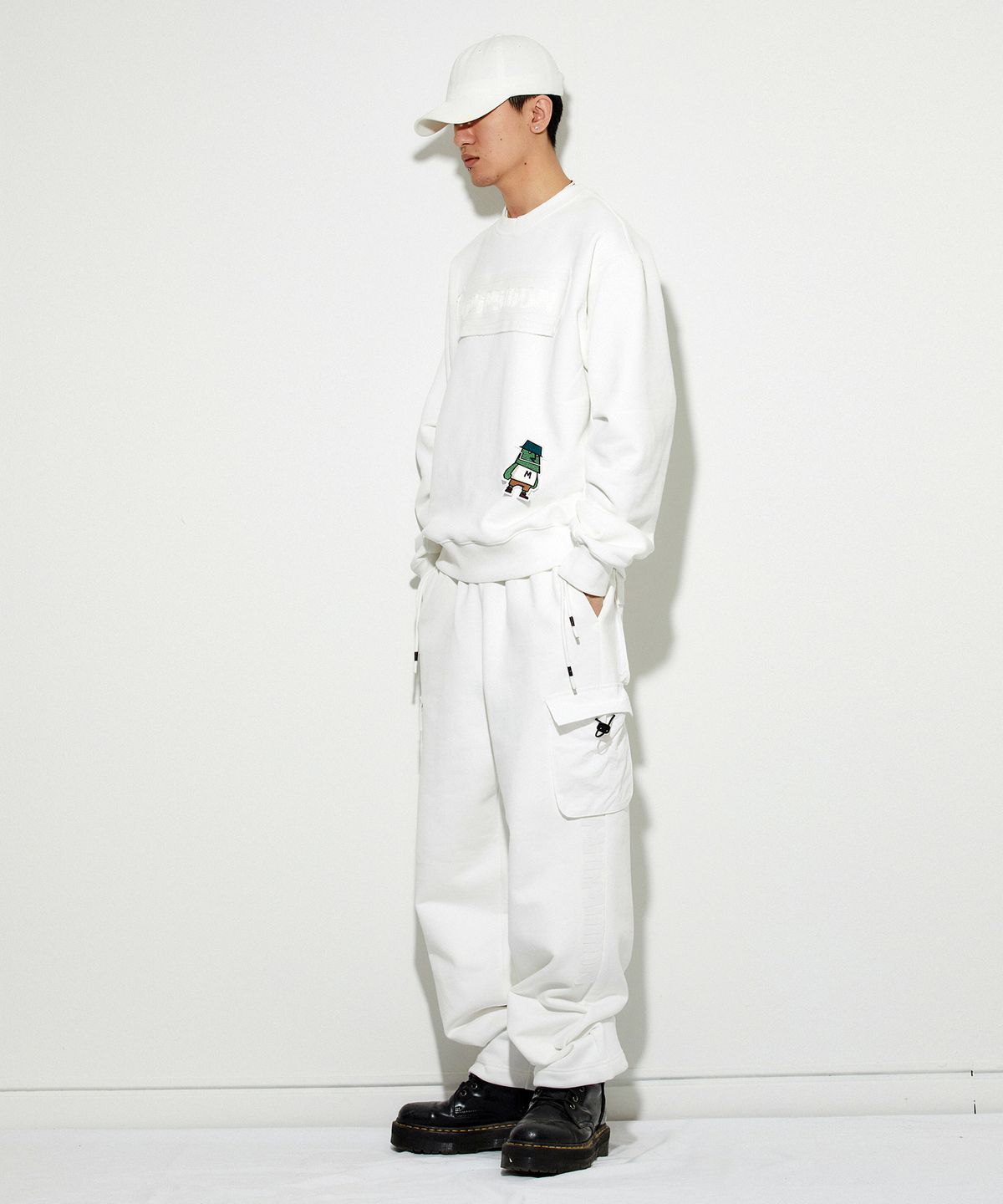 밀리밀리언(MILLIMILLION) COBBLESTONE 20 MTM[M23T20] WHITE