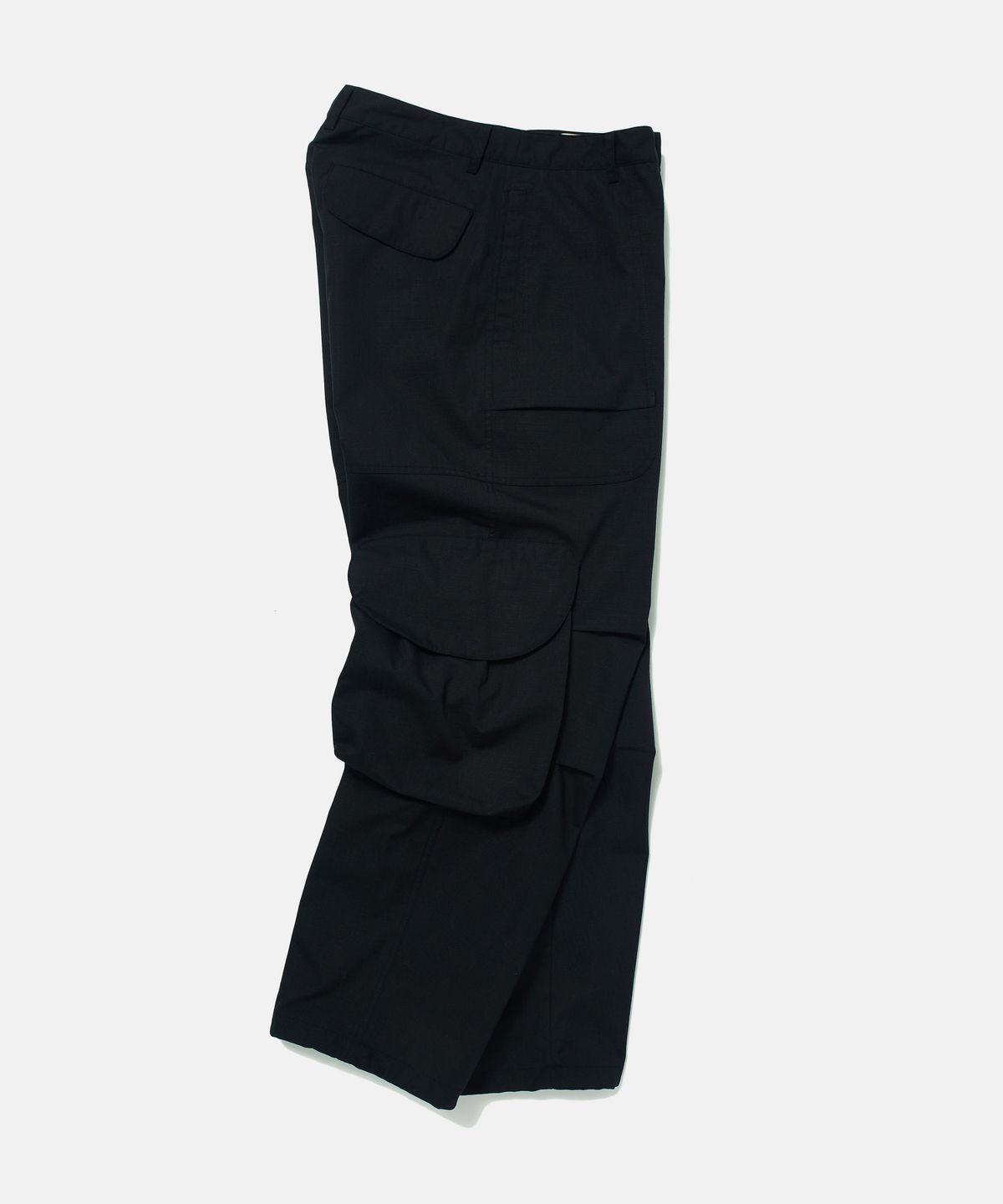 디써티원(DTHIRTYONE) Ripstop Volume Cargo Pants (BLACK)