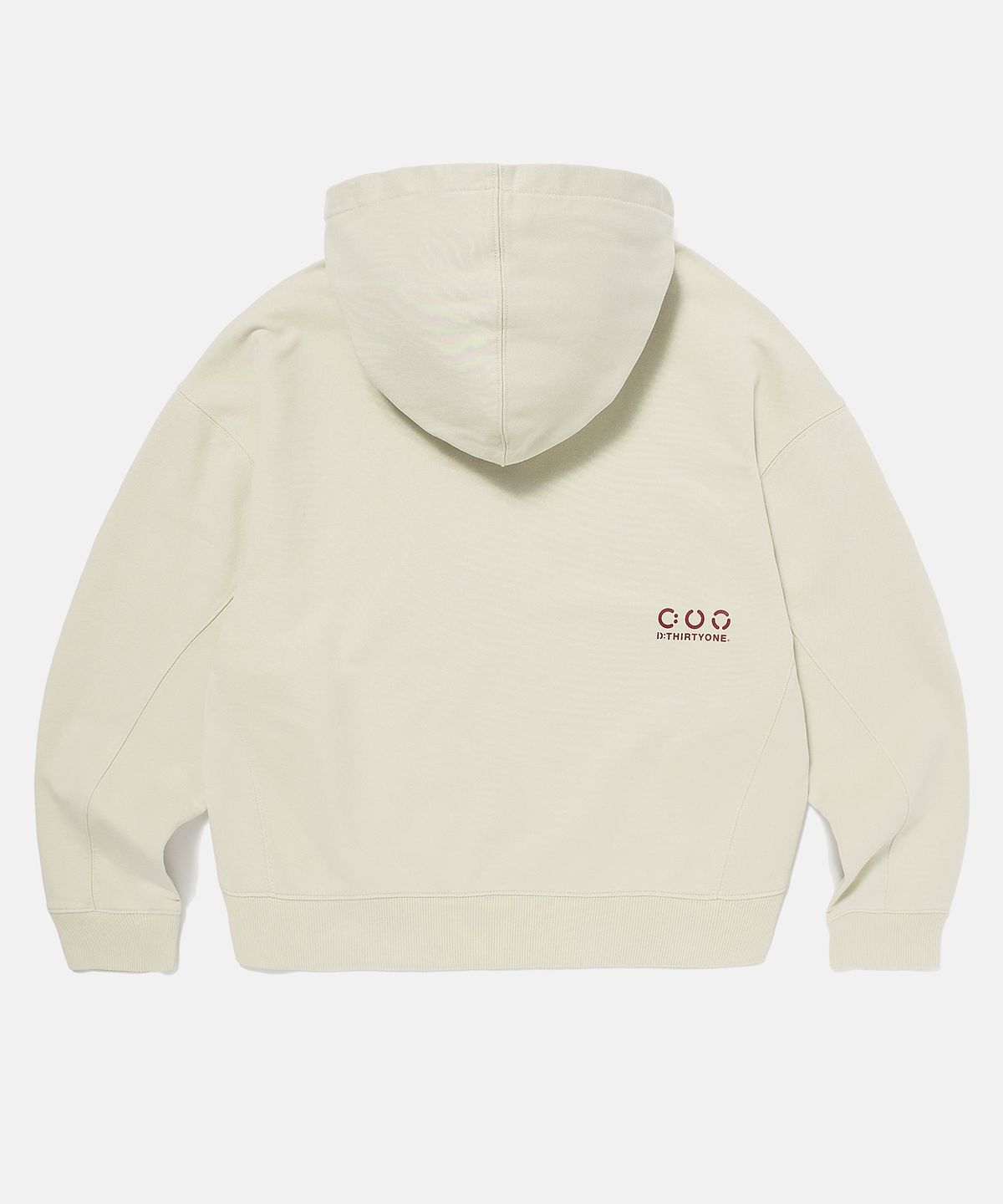 디써티원(DTHIRTYONE) College 1844 Pigment Hoodie (OATMEAL)