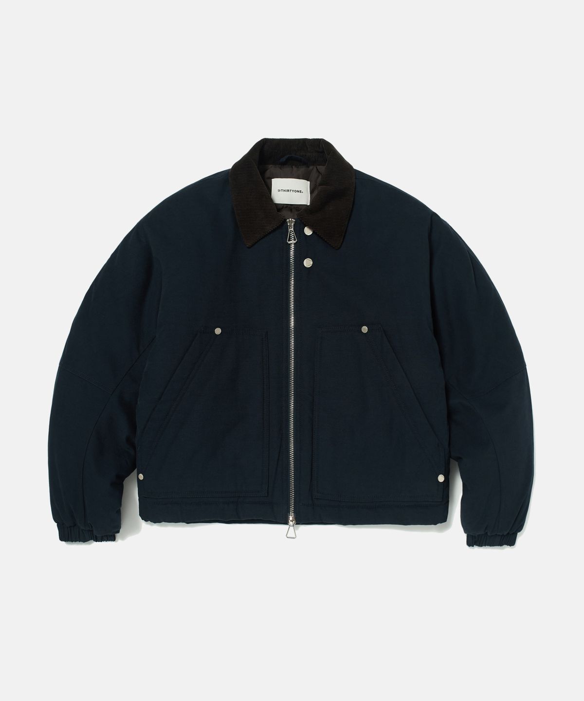디써티원(DTHIRTYONE) Soft-Canvas Padded Work Jacket (DARK NAVY)