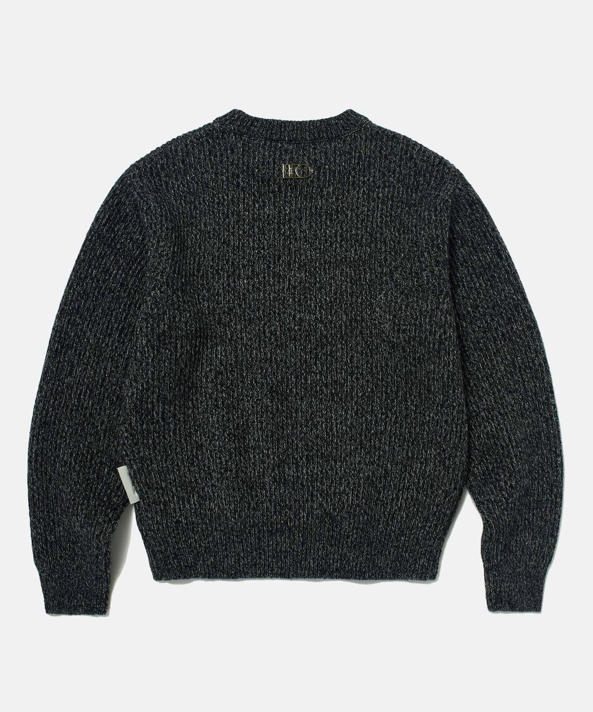 디써티원(DTHIRTYONE) Multi-tweed Sweater (BLACK)