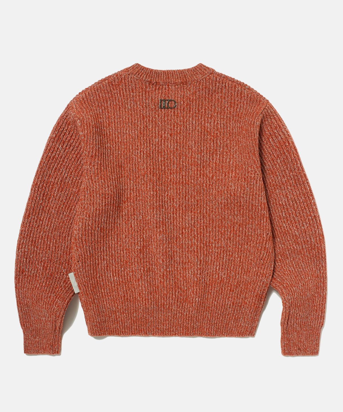 디써티원(DTHIRTYONE) Multi-tweed Sweater (DARK CORAL)