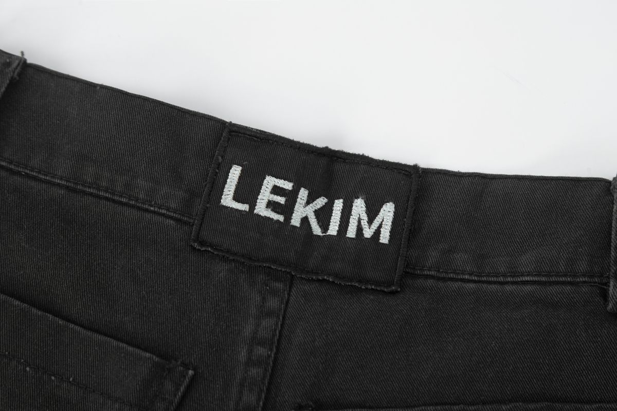 레킴(LEKIM) MA-1 버뮤다 팬츠 블랙