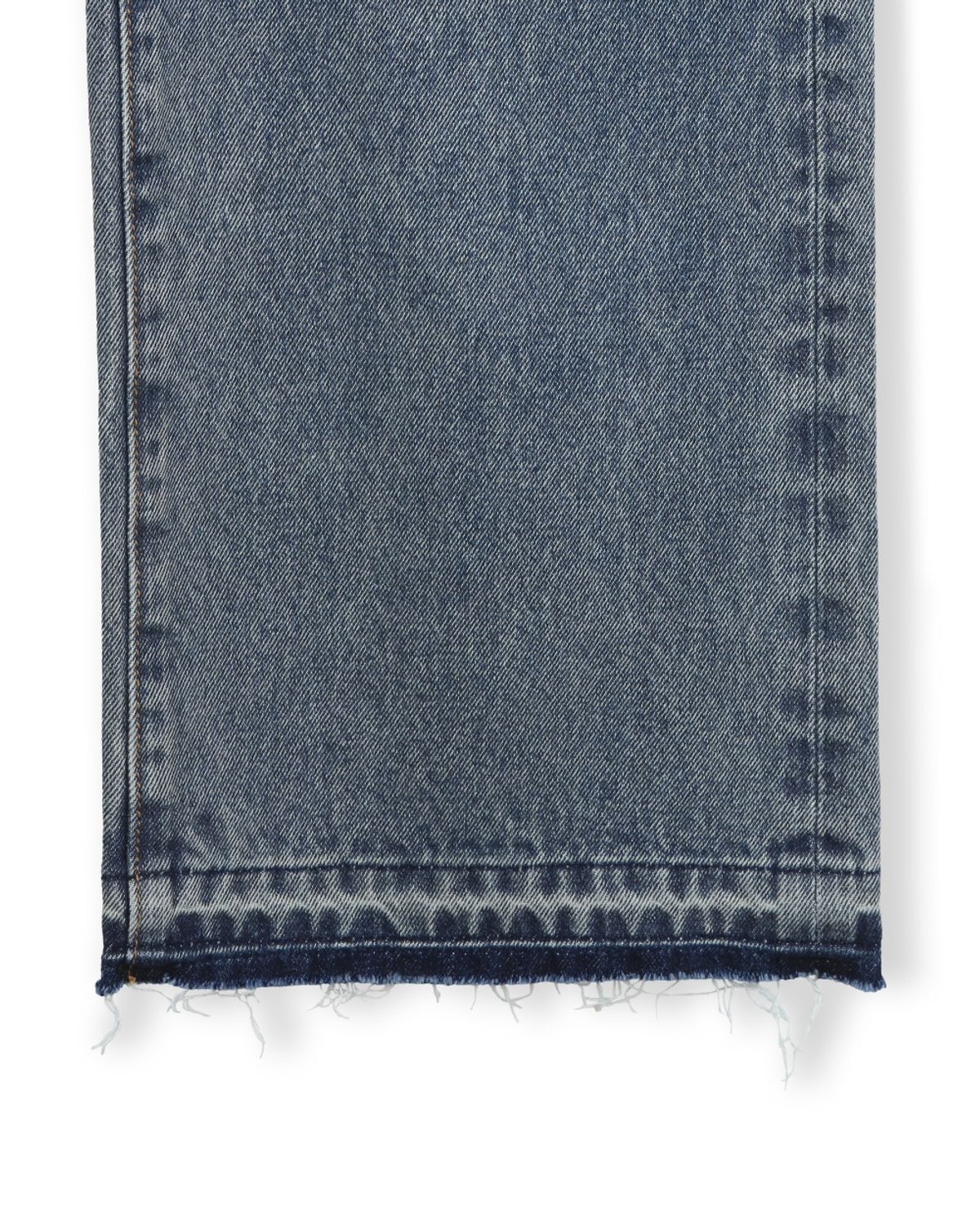 비슬로우(BESLOW) WASHED SEMI BOOTSCUT JEANS WASHED BLUE