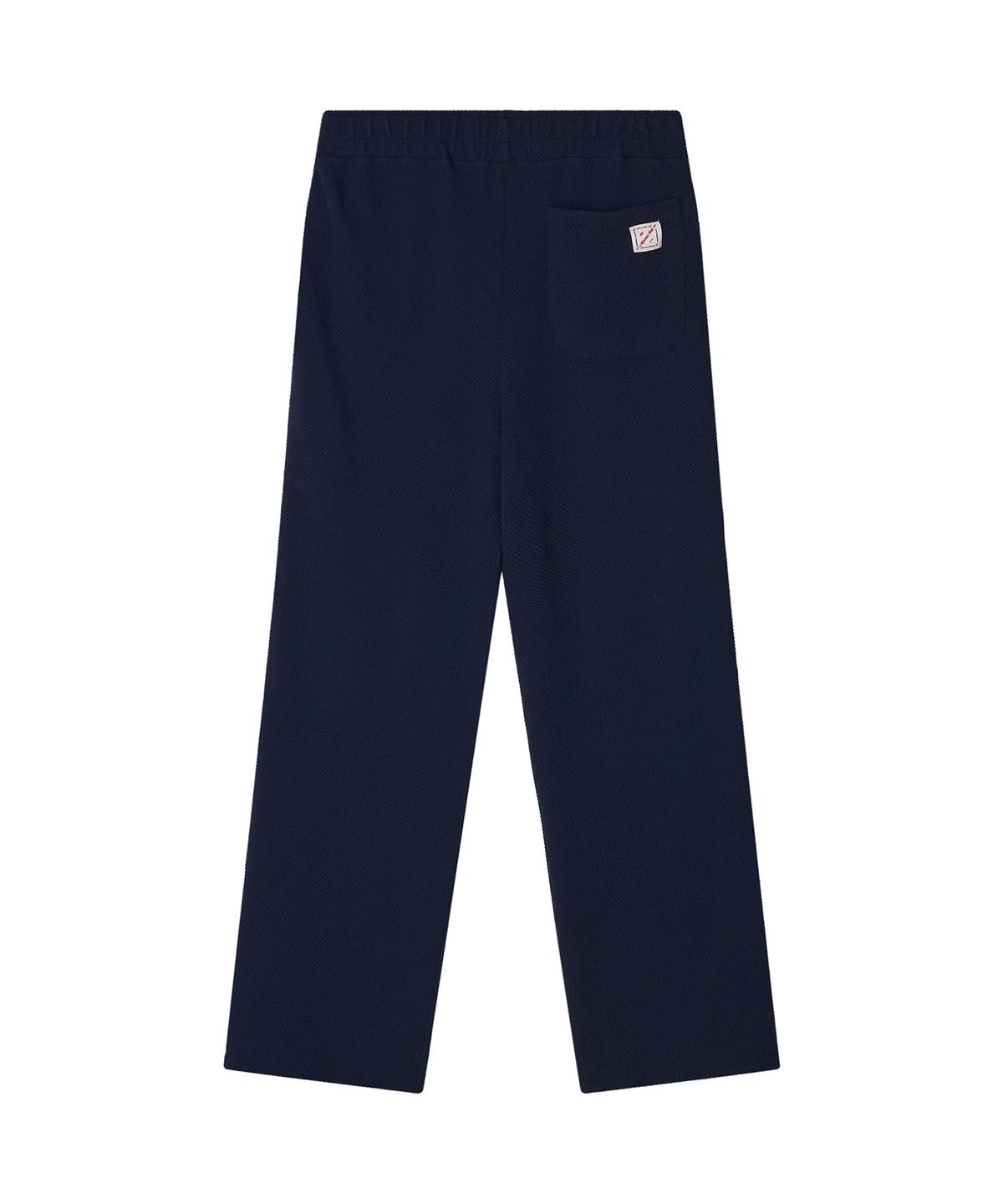 미나수(MENASOO) Waffle Wide Pants_Navy