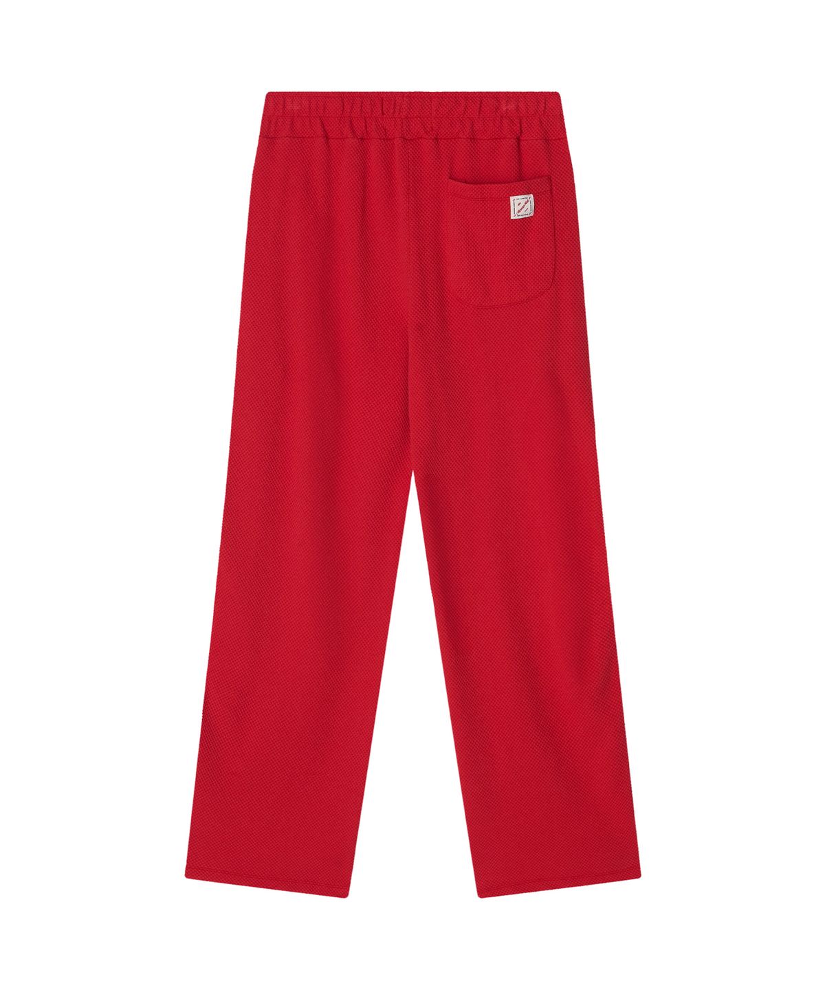 미나수(MENASOO) Waffle Wide Pants_Red