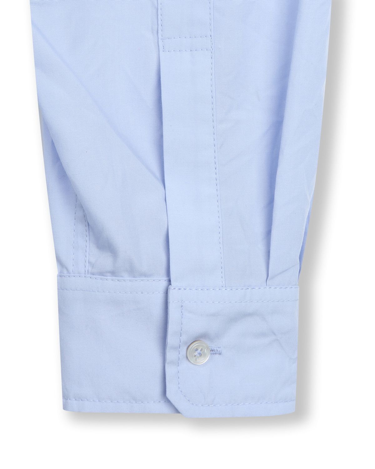 비슬로우(BESLOW) LOOSE FIT CREASE COTTON SHIRTS SKY BLUE