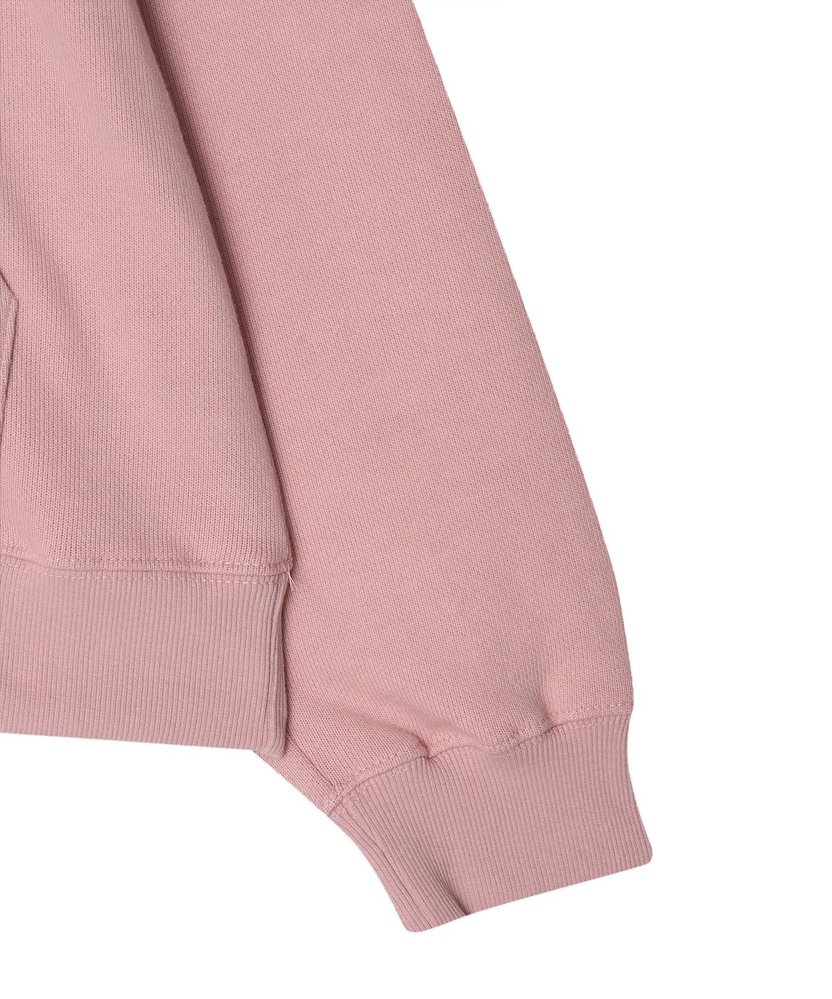 미나수(MENASOO) Menasoo Stripe Logo Hoodie_Pink