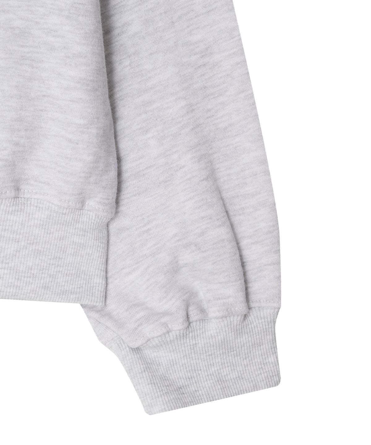 미나수(MENASOO) Round Neck Running Zipup Cardigan_White Melange