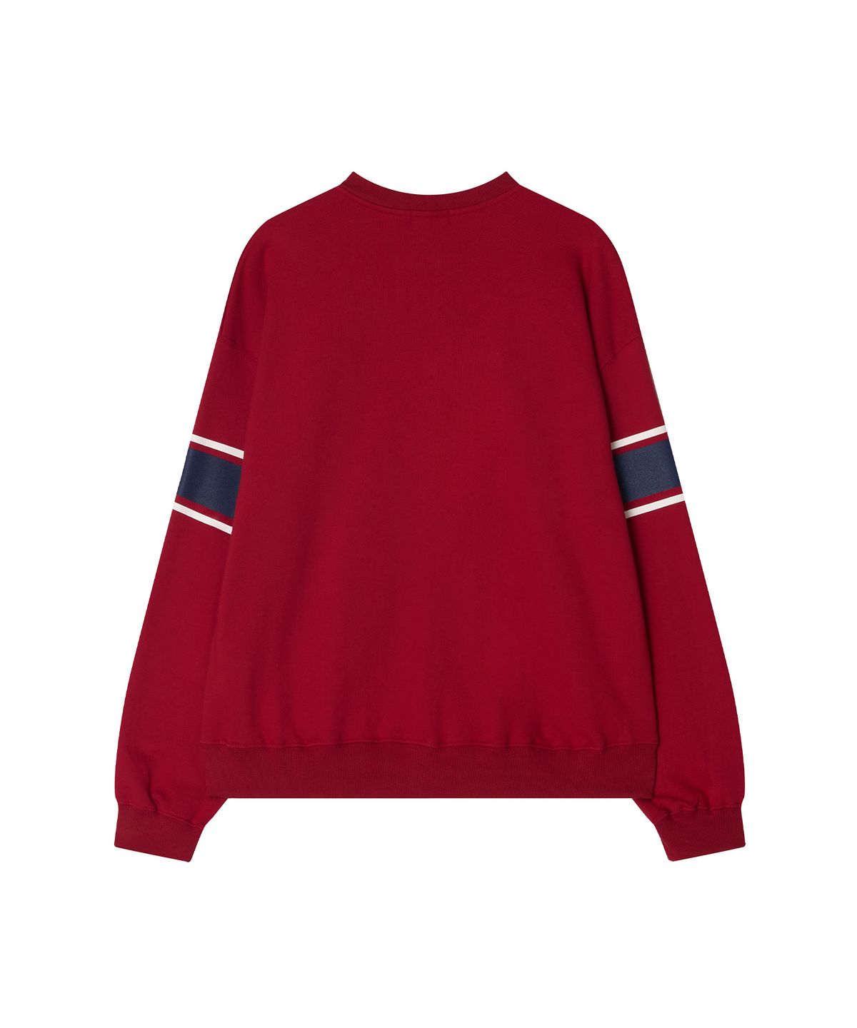미나수(MENASOO) Round Neck Running Zipup Cardigan_Red