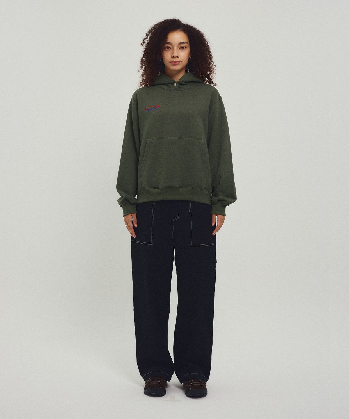 미나수(MENASOO) Washing Cotton Work Pants_Black