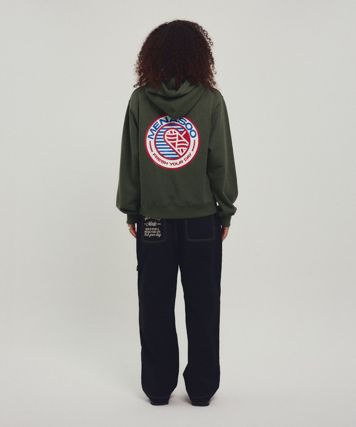 미나수(MENASOO) Washing Cotton Work Pants_Black