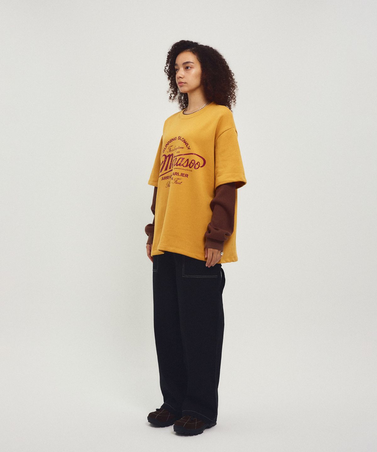 미나수(MENASOO) Washing Cotton Work Pants_Black