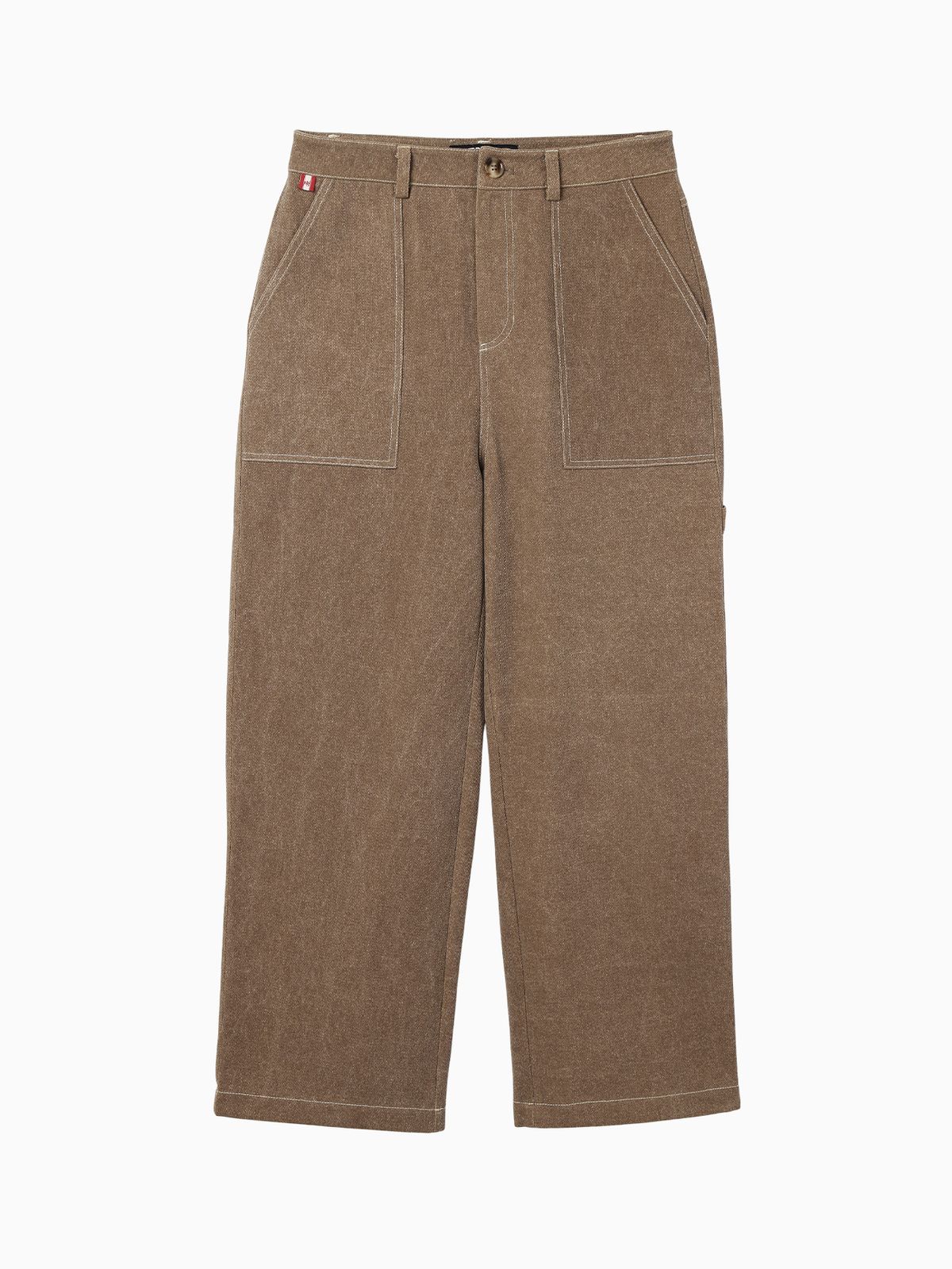 미나수(MENASOO) Washing Cotton Work Pants_Beige