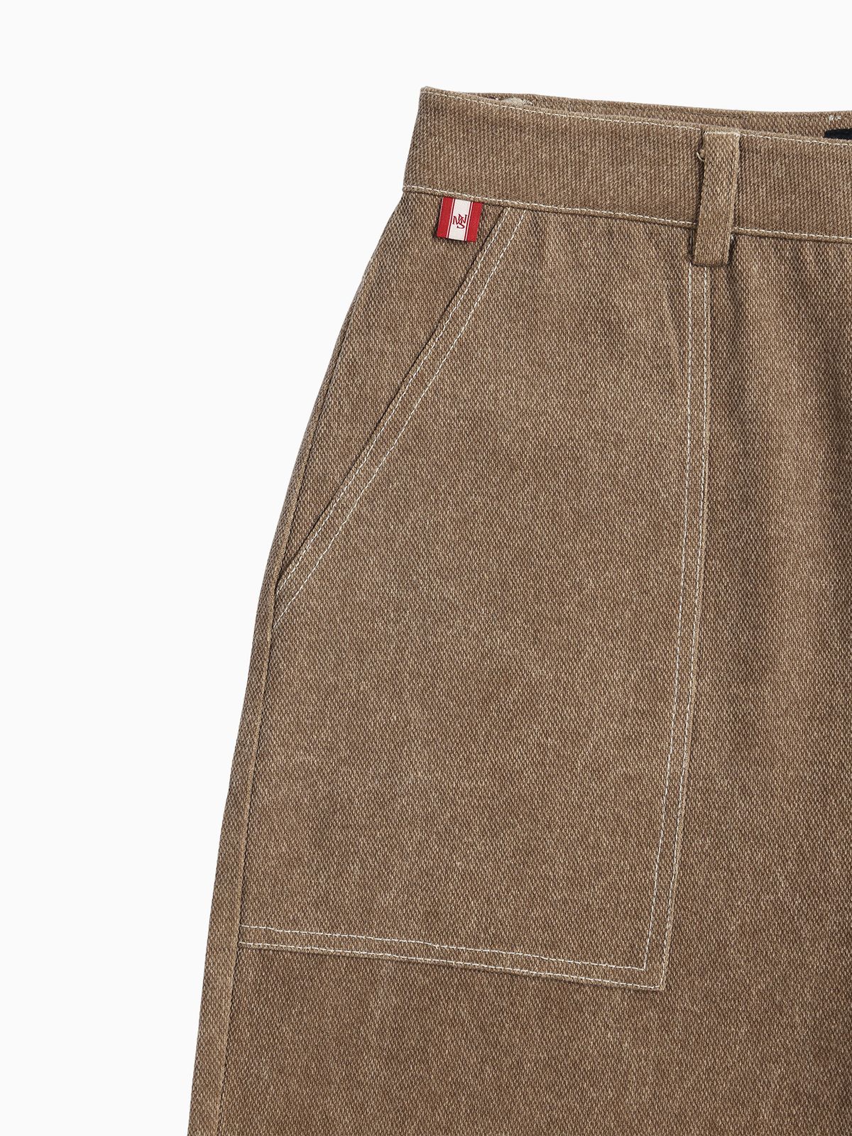 미나수(MENASOO) Washing Cotton Work Pants_Beige