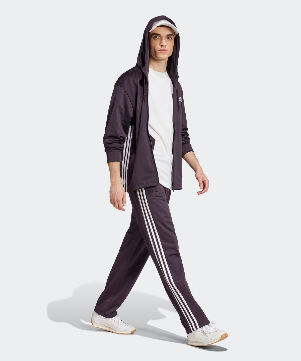 아디다스(ADIDAS) 파이어버드 트랙 팬츠 - 딥퍼플 / IY9900