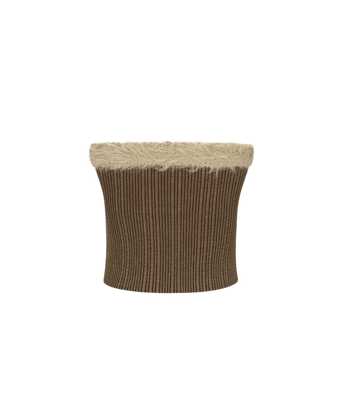 앤더슨벨(ADSB ANDERSSON BELL) 헤어리 니트 탑 atb1211w(BROWN)