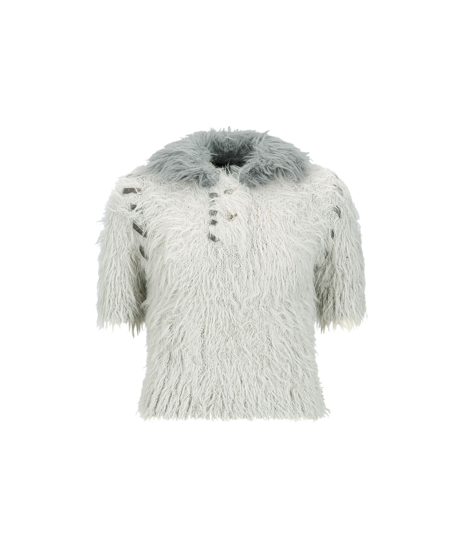 MUSINSA公式 | ANDERSSON BELL ベアニットポロトップ atb1186w(GREY)