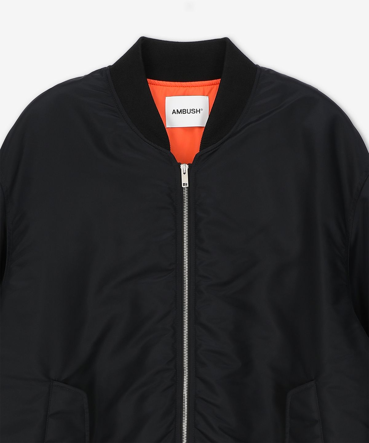 앰부시(AMBUSH) 패디드 봄버 점퍼 - 블랙 / BMEH014F24FAB0011000