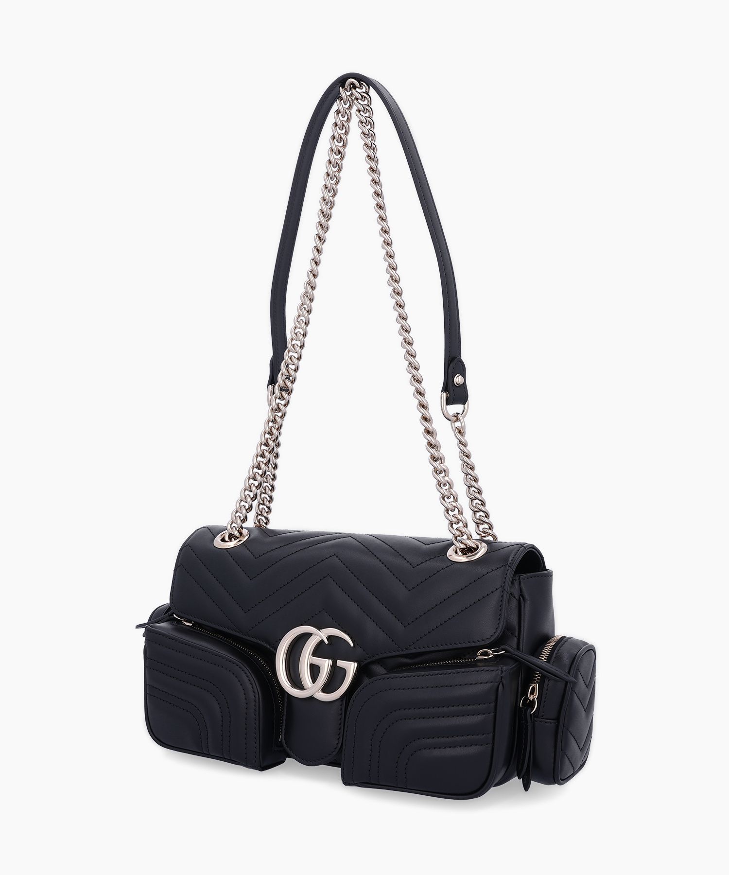 【GUCCI】GG MARMONT MULTI-POCKET BAG●795228AADPJ1000 Gg Marmont Small Multi-pocket Bag Sphinx | The Webster