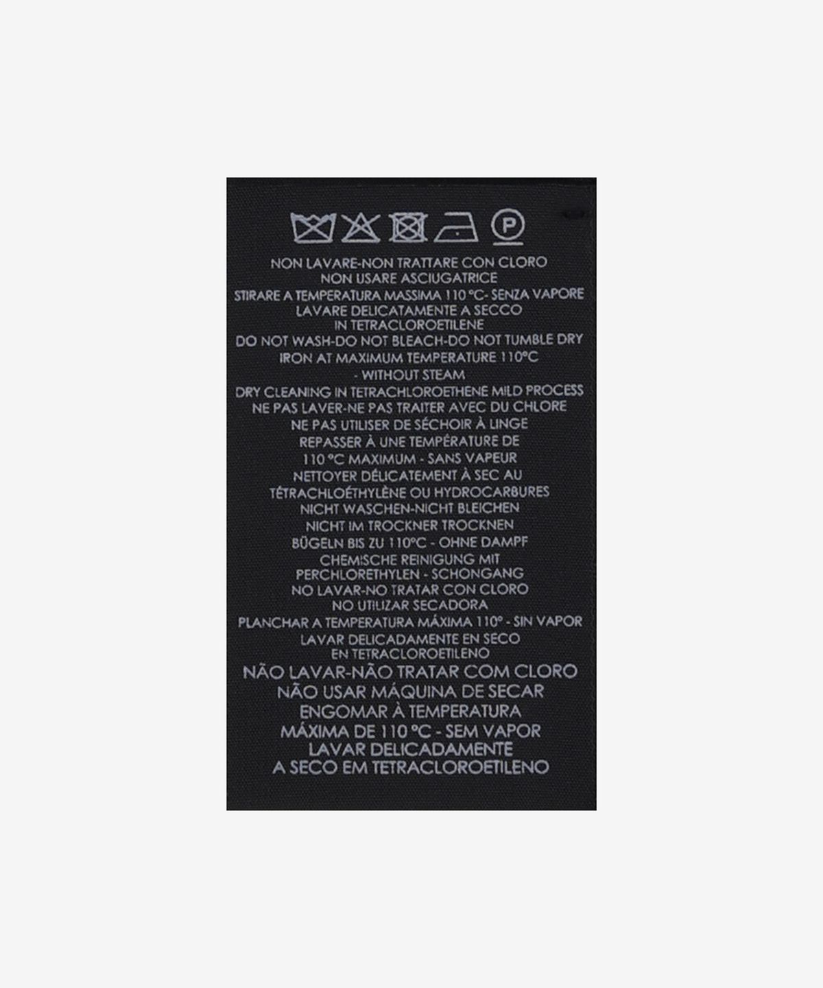 생로랑(SAINT LAURENT) 울 자카드 모노그램 스카프 - 블랙 / 7194283Y2101000