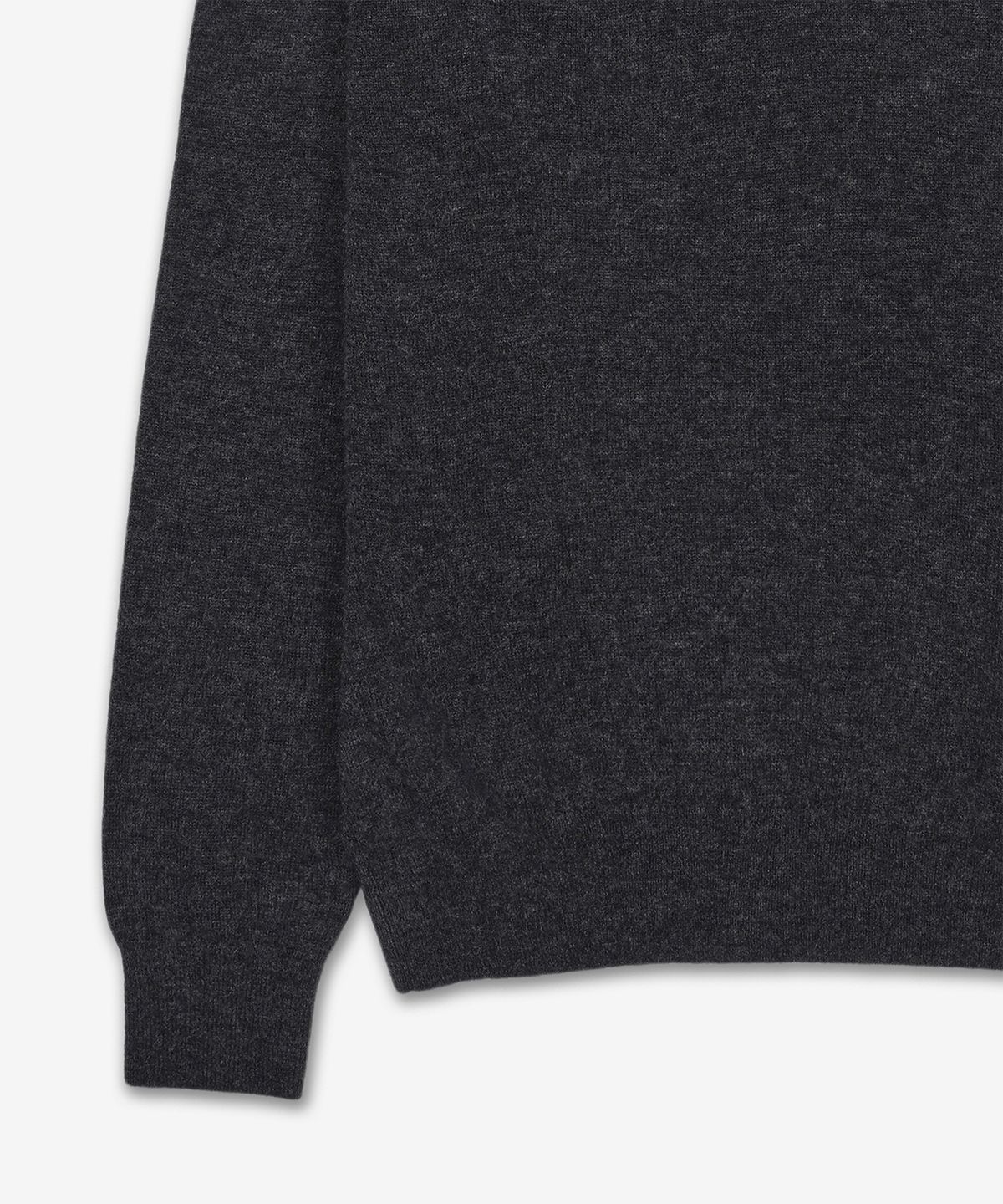 생로랑(SAINT LAURENT) 캐시미어 및 실크 라운드 넥 니트 - 샤본 / 781570Y76LZ1270