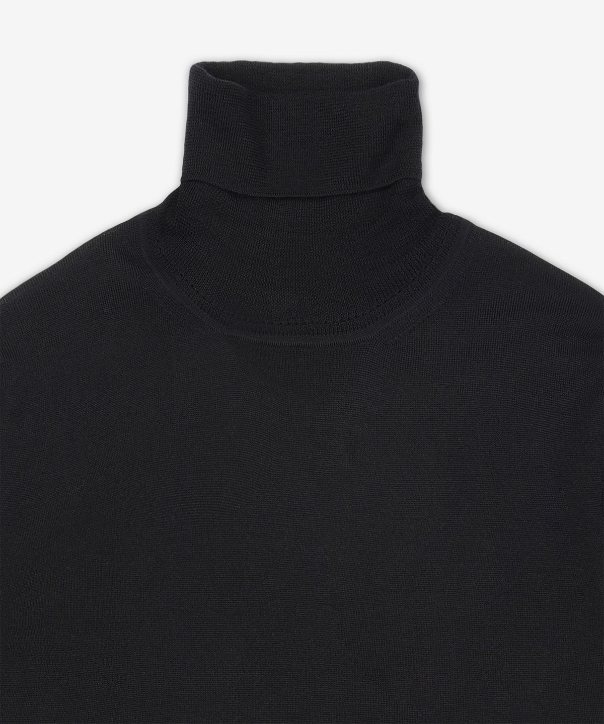 생로랑(SAINT LAURENT) 카상드르 울 터틀 넥 니트 - 블랙 / 800713Y76HF1000