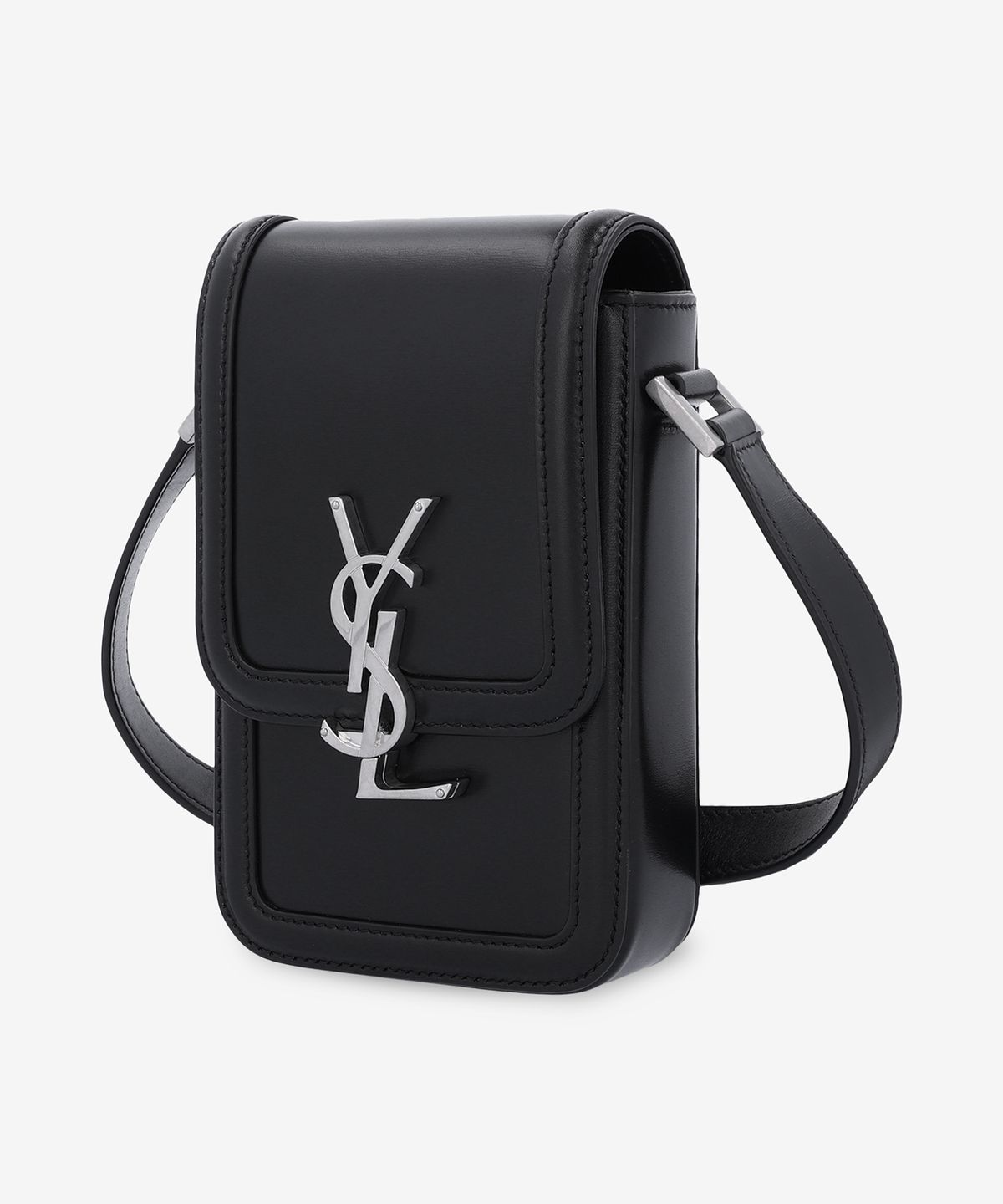 생로랑(SAINT LAURENT) 미니 모노그램 솔페리노 크로스백 - 블랙:실버 / 7539630SX0E1000