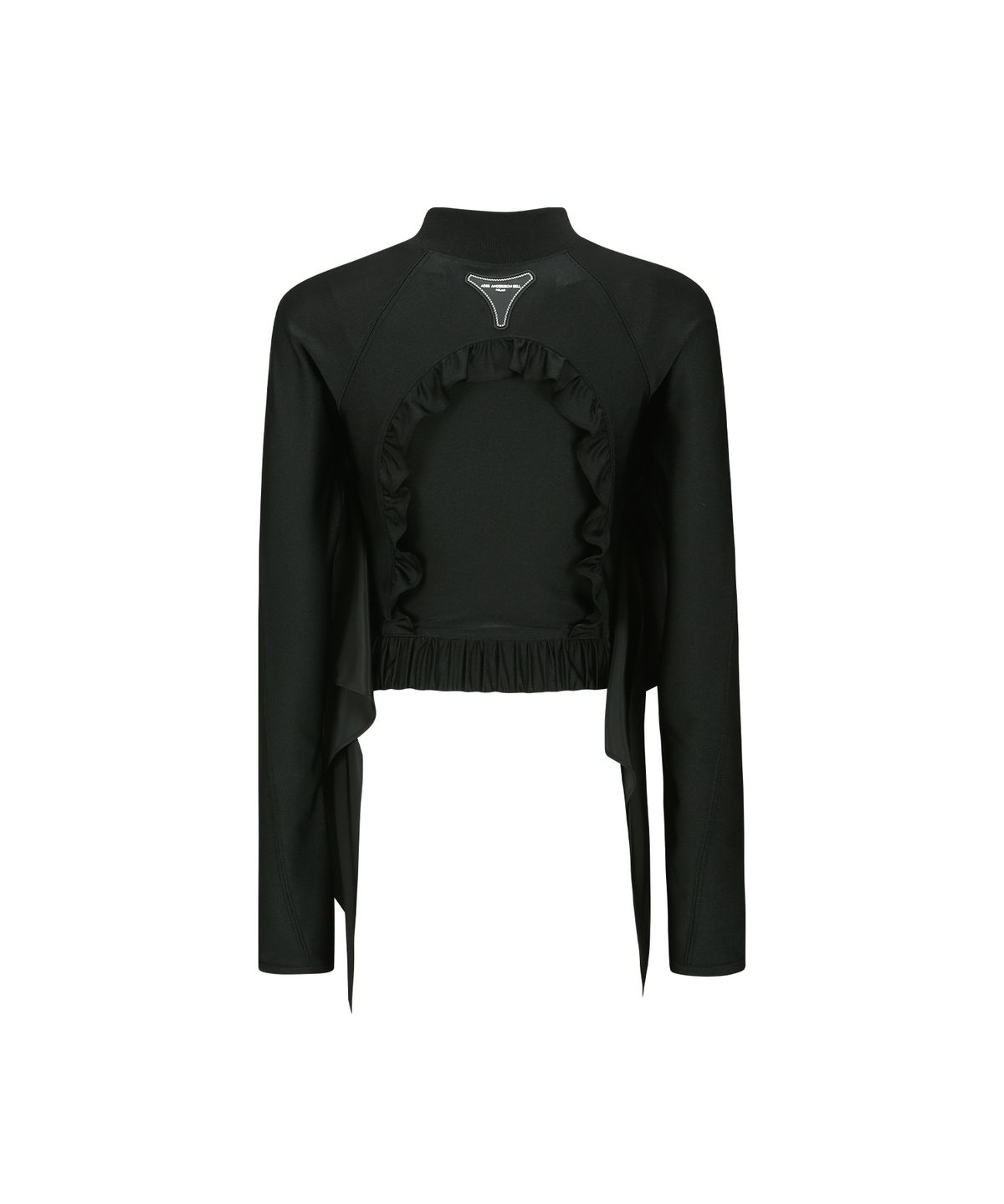 앤더슨벨(ADSB ANDERSSON BELL) 라일리 러플 타이트 집업 atb1203w(BLACK)