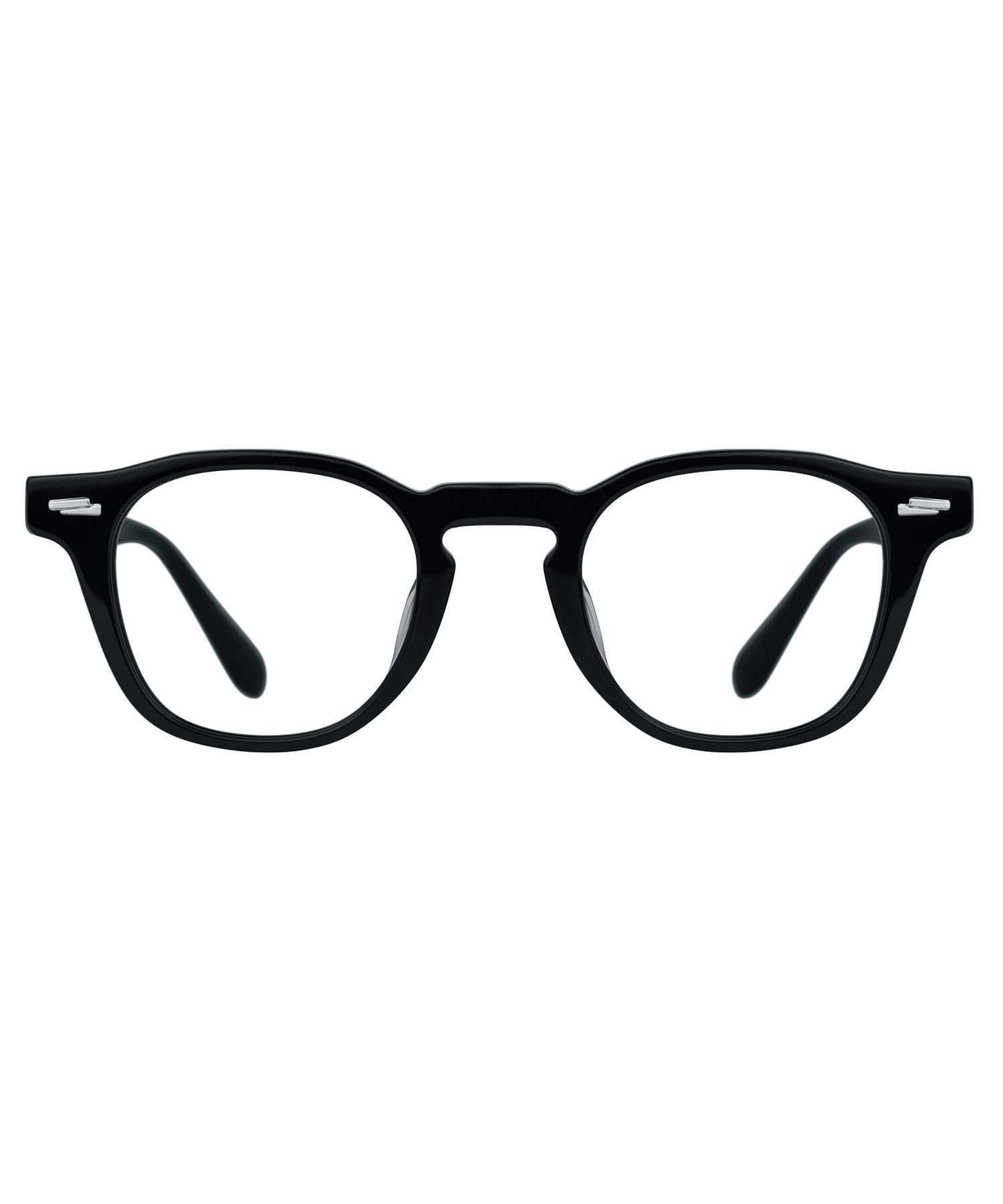 ASHCROFT Ginsberg アシュクロフト度付きメガネ MUSINSA | ASHCROFT Ginsberg 46 slim ver. - Glossy Black
