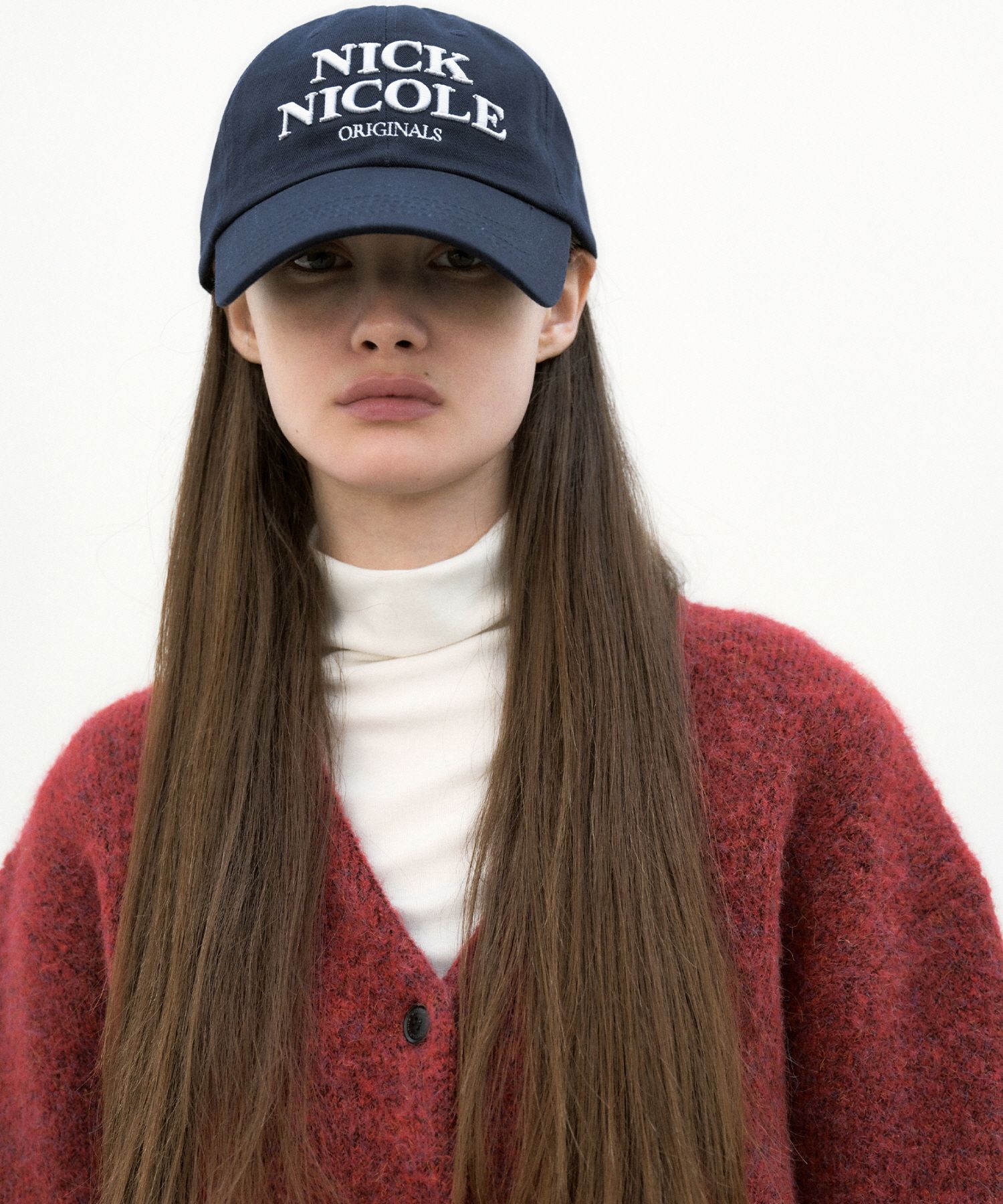 MUSINSA | NICK&NICOLE ORIGINALS NICOLE BALL CAP_NAVY