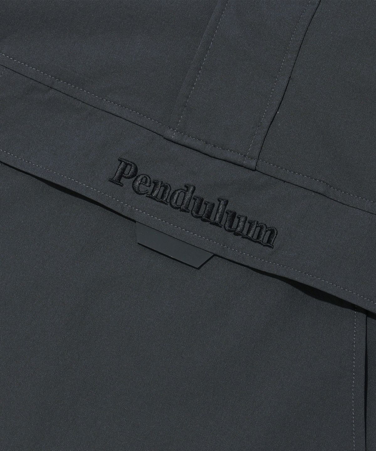 펜듈럼(PENDULUM) 로고 후드 아노락 CHARCOAL (LP5TU534-075)