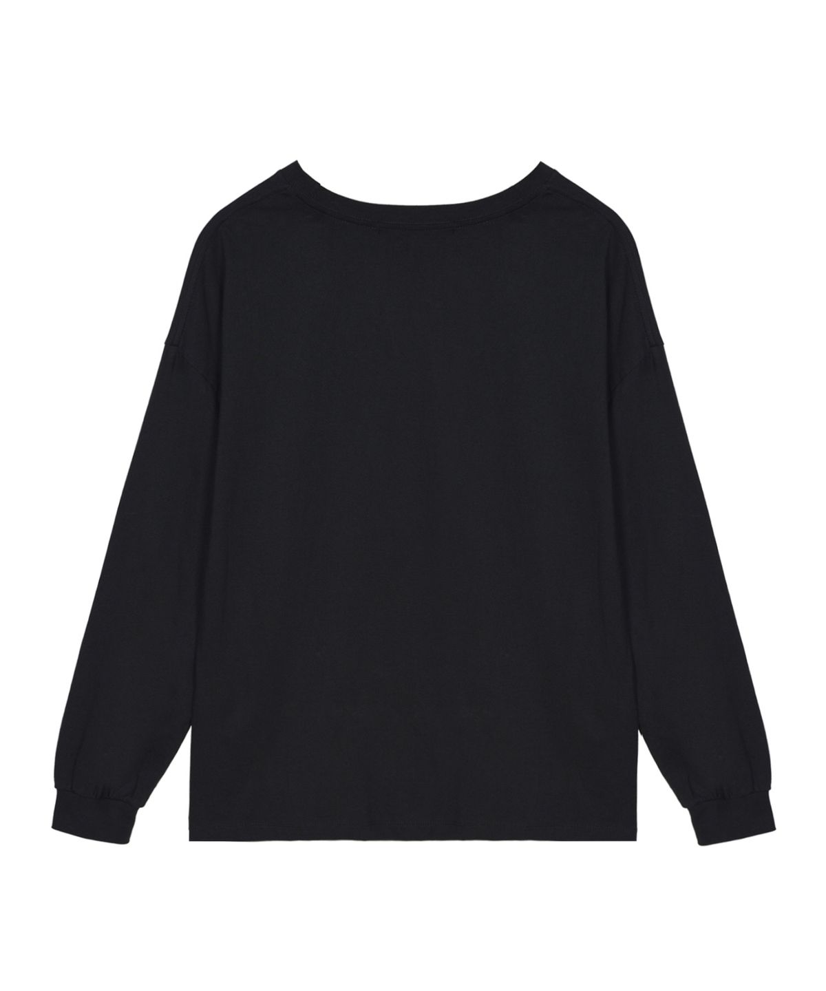 닉앤니콜(NICK&NICOLE) BUTTERFLY SIGNATURE LS TOP_BLACK PINK