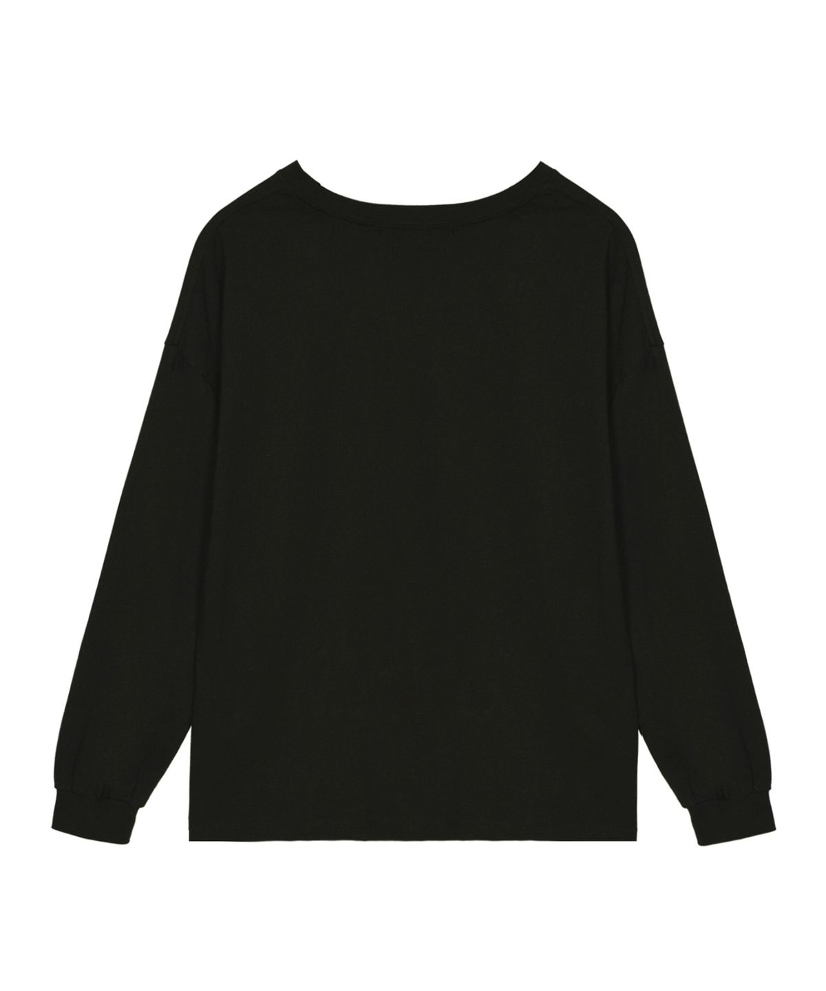 닉앤니콜(NICK&NICOLE) BUTTERFLY SIGNATURE LS TOP_BLACK CREAM