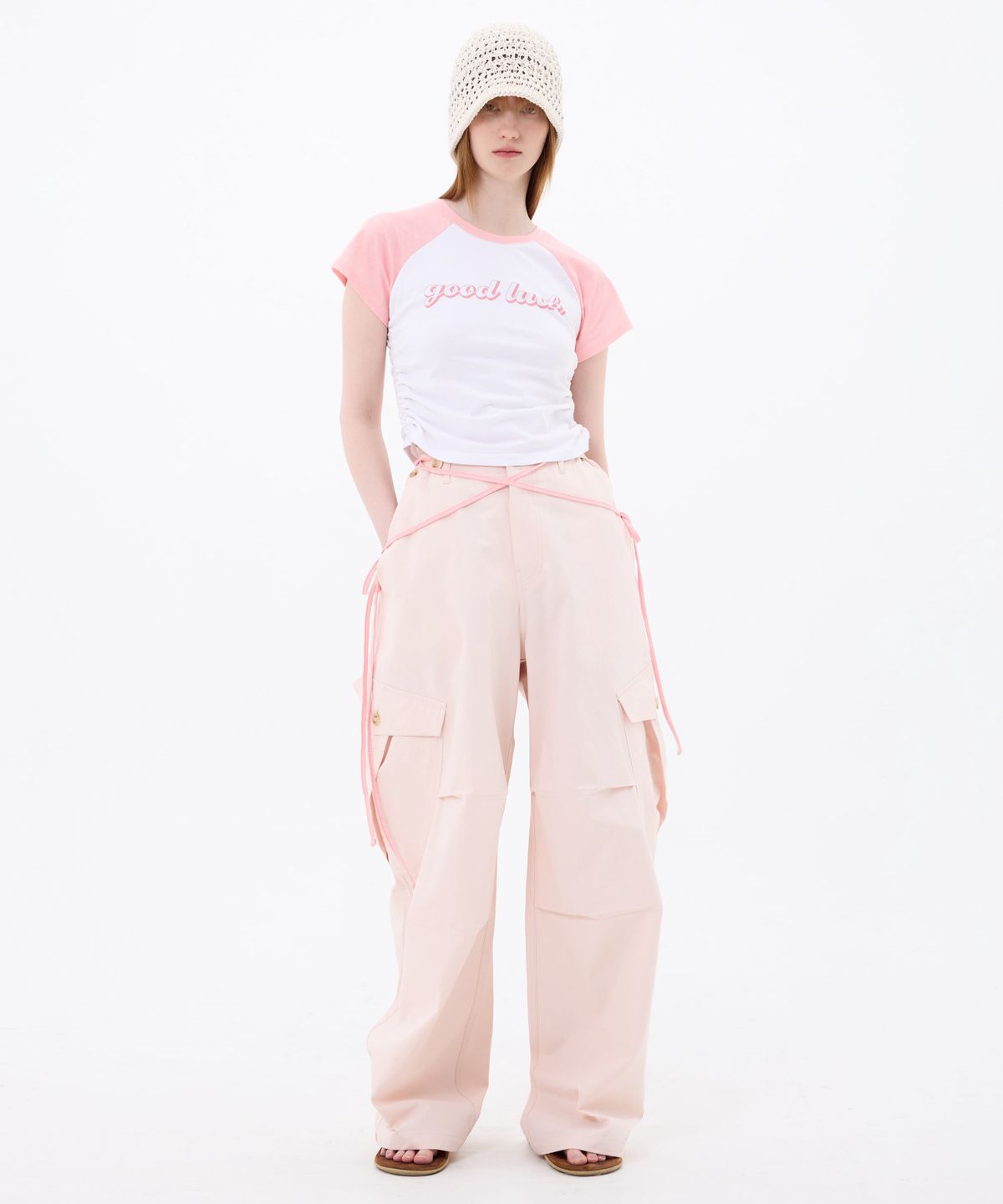아리킴(ARIKIM) LUNA WIDE PANTS / PINK